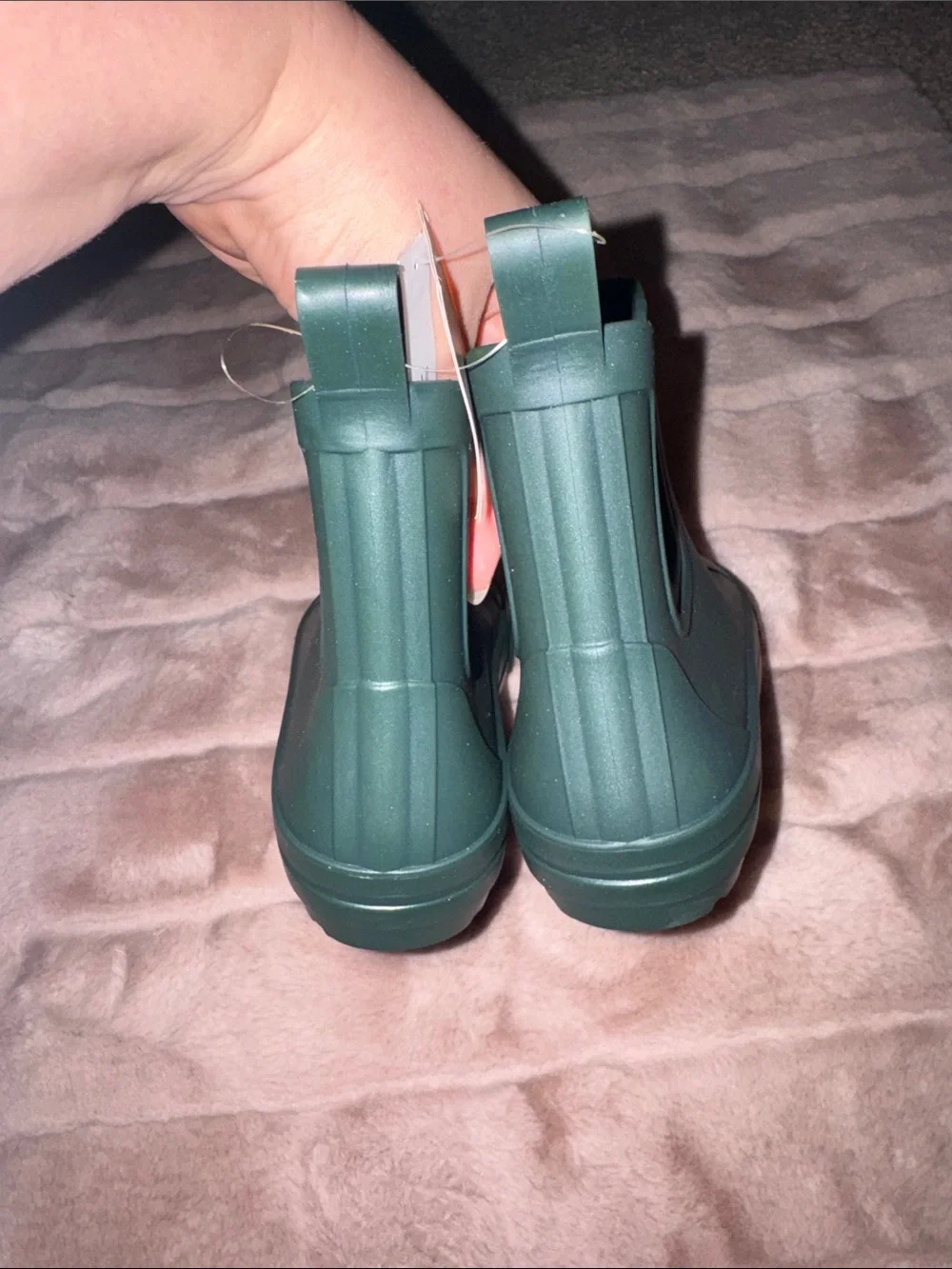 Gap Dark Green Kids Rain Boots